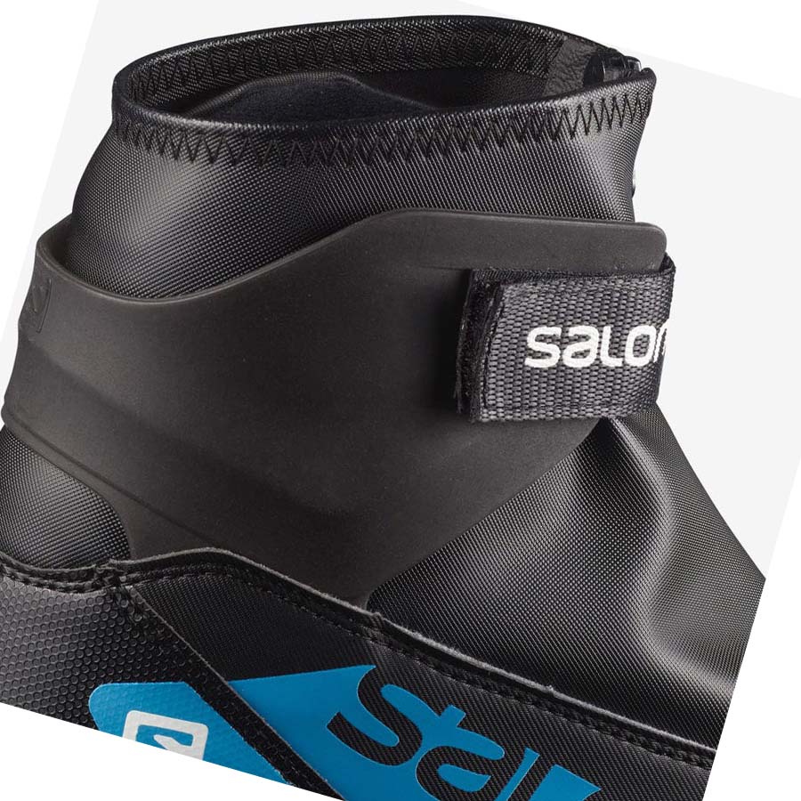 Salomon R/COMBI JUNIOR PROLINK Çocuk Kayak Botu Siyah Mavi | TR 2020ILH